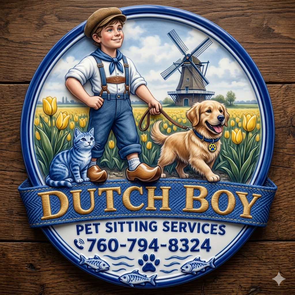 Dutch Boy Full Color Illustration Accent Artwork